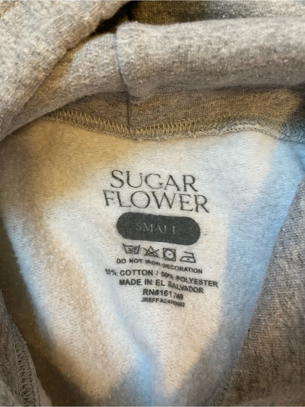 Forever 21 Light Gray 'Cowboy Culture' Pullover Hoodie